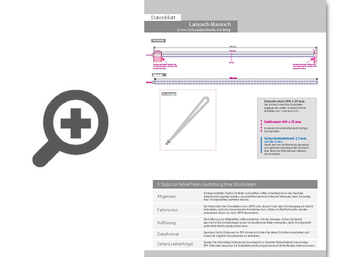 Product Bild lanyards_klassisch__25_mm_schl__sselbandbreite__4_4-farbig_beidseitig_bedruckt
